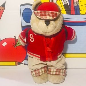 2004 Starbucks Bearista Teddy Bear School Bear